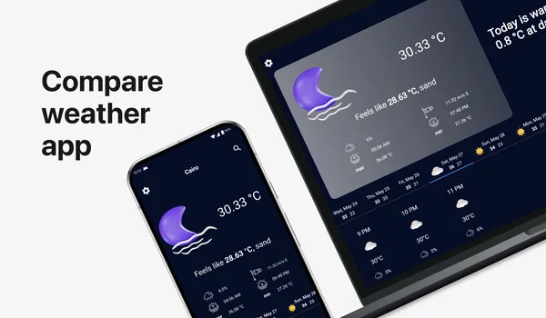 Compare weather app
