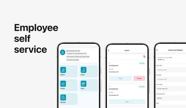 Employee self service app