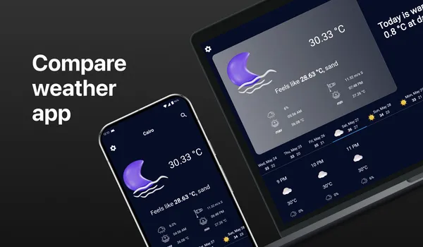 Compare weather app
