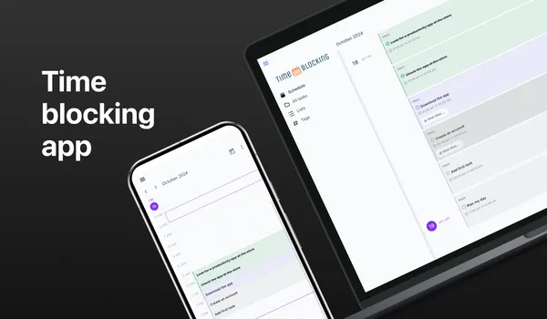 Time blocking app