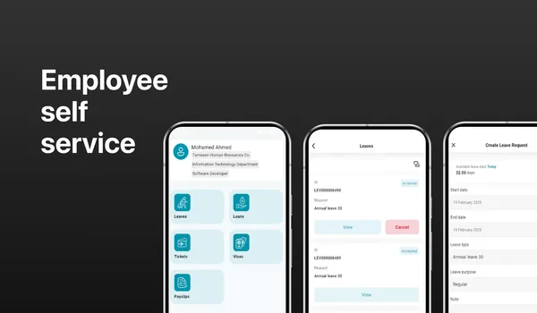 Employee self service app